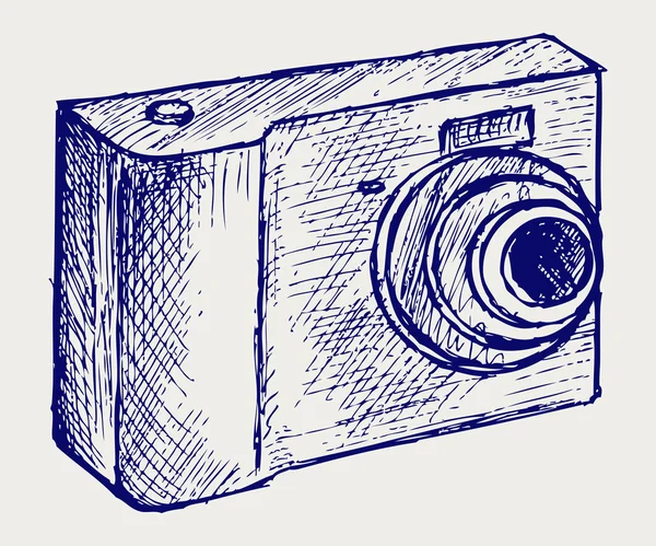 Foto kamera illustration — Stock vektor