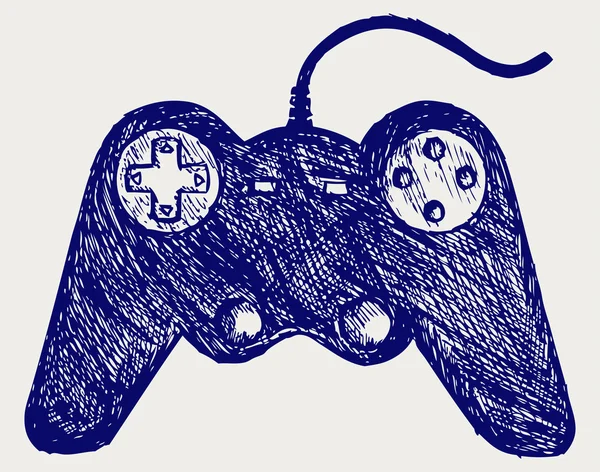 Controlador de juego gamepad joystick — Archivo Imágenes Vectoriales