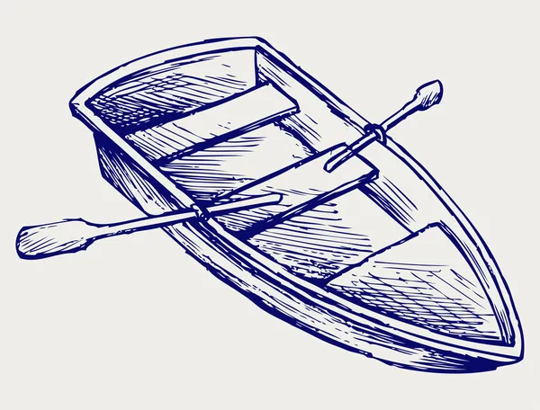 Row boat sketch Vector Art Stock Images | Depositphotos