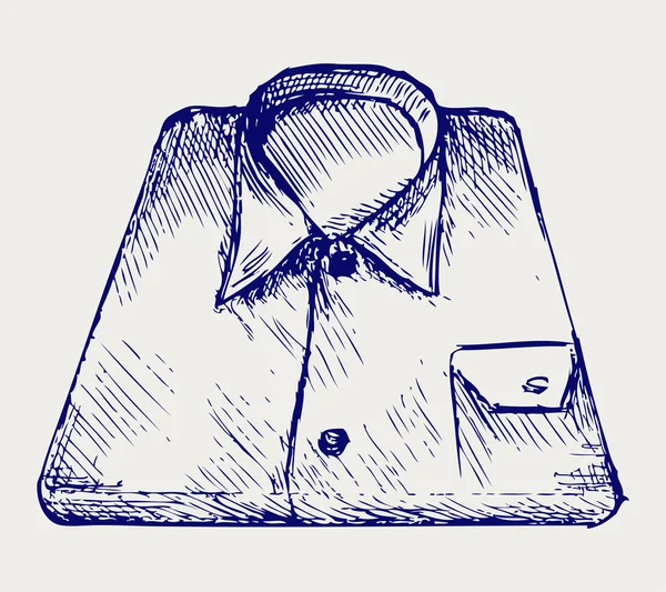 Στοίβα πουκάμισο — Διανυσματικό Αρχείο