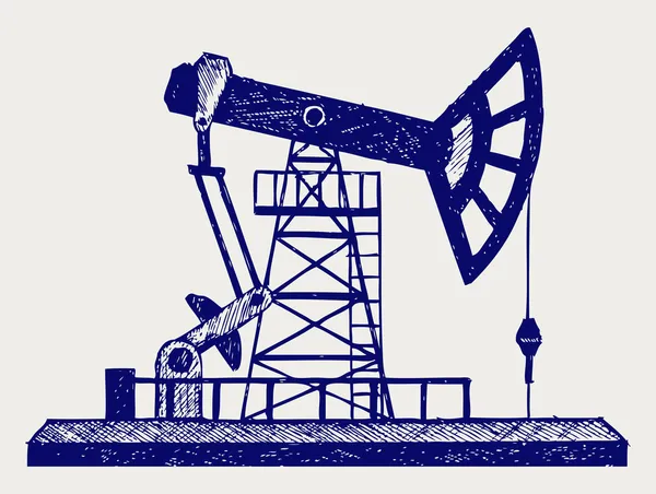 Concept d'industrie pétrolière — Image vectorielle