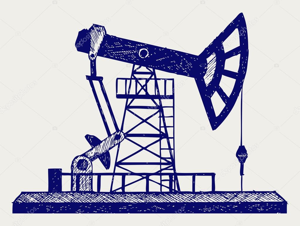 Concept of oil industry