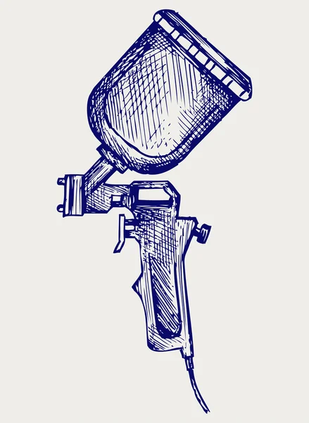 Pistolet pulvérisateur — Image vectorielle
