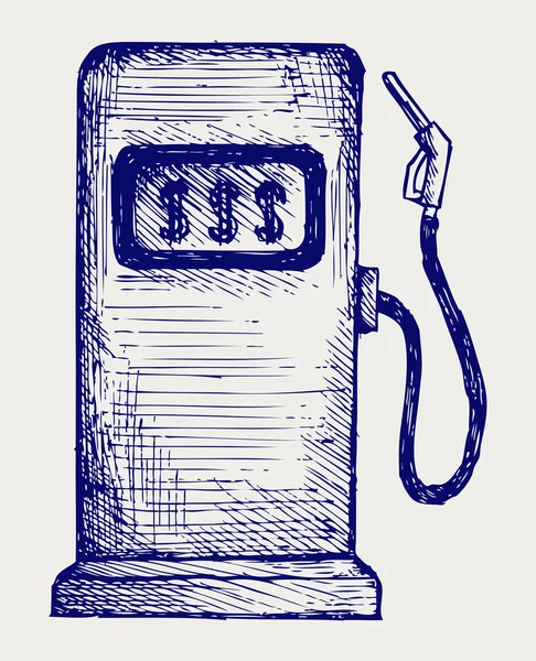 Gas station pomp — Stockvector