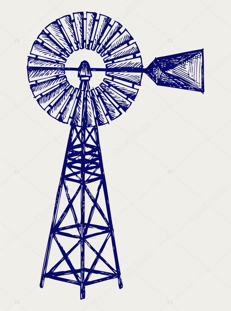 Old windmill