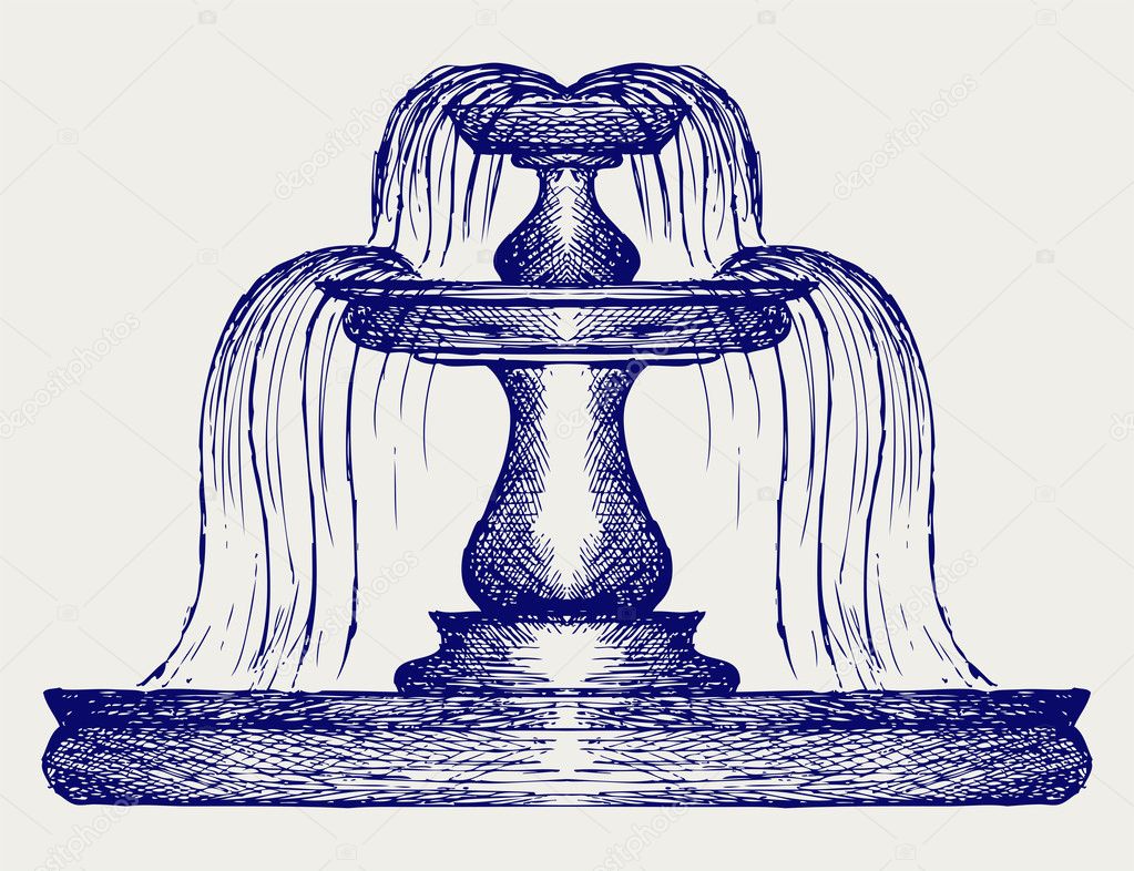 Fountain vector