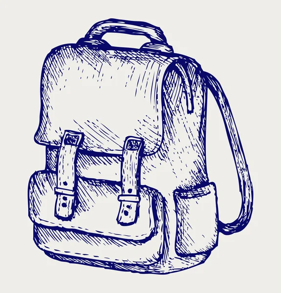 Шкільний портфелик — стоковий вектор