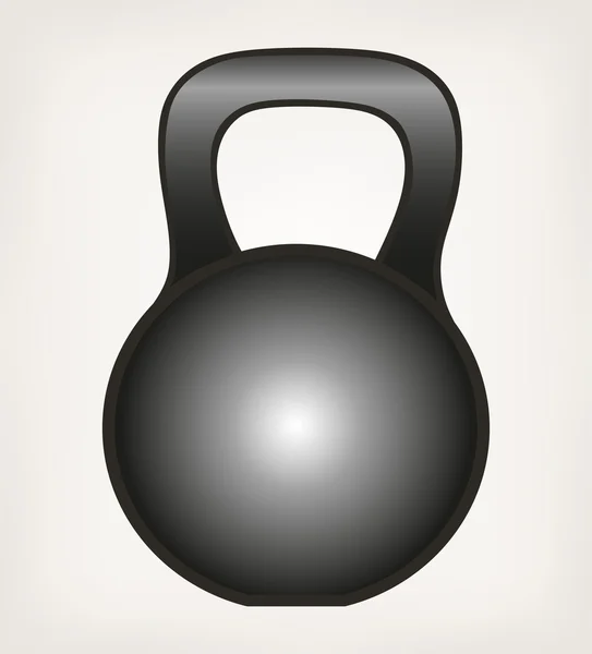 Dumbbell Peso — Vetor de Stock