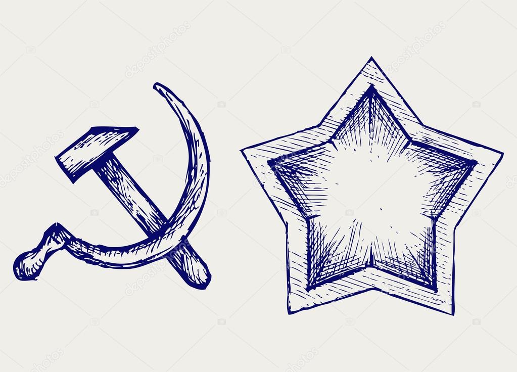 Soviet star icon