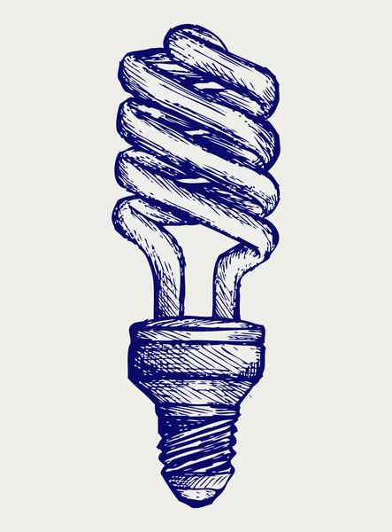 Ampoule à économie d'énergie — Image vectorielle