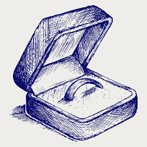 Jewelry box sketch Vector Art Stock Images Depositphotos