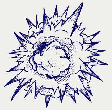 Patlamadan sonra bulut