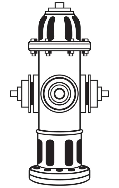 Požární hydrant — Stockový vektor