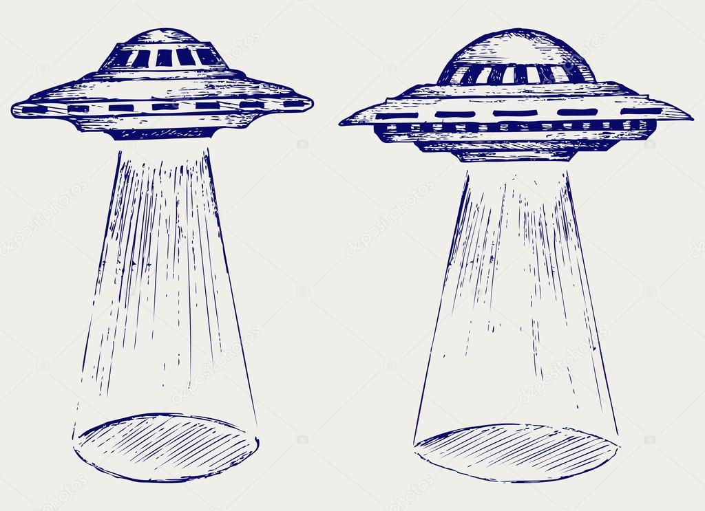 Space flying saucer
