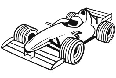 Formula 1 yarış arabası