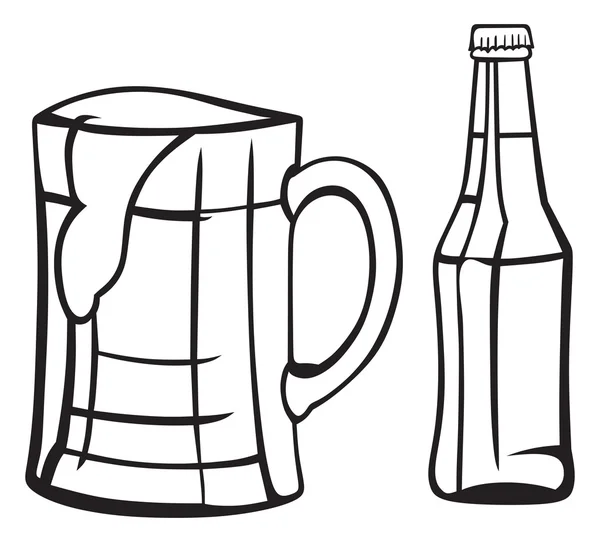 Piwo jasne — Wektor stockowy