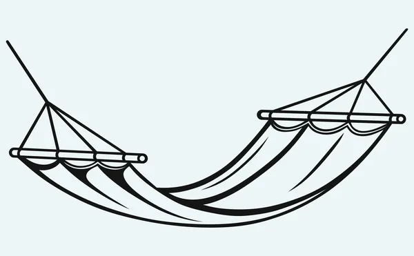 図ハンモック — ストックベクタ