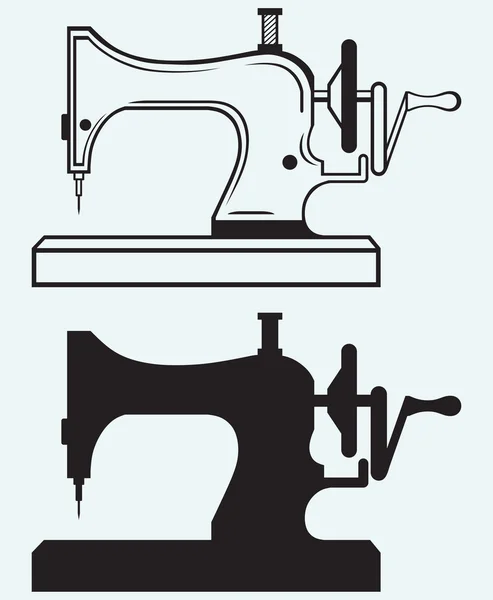 Antique Sewing Machine — Stock Vector