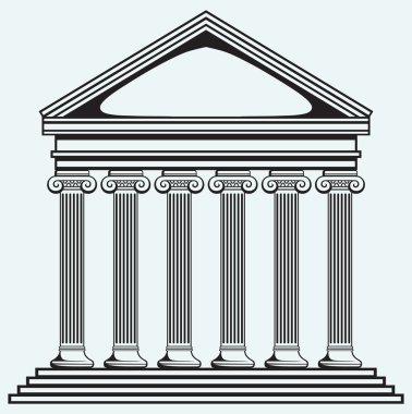 banka. Colonnade