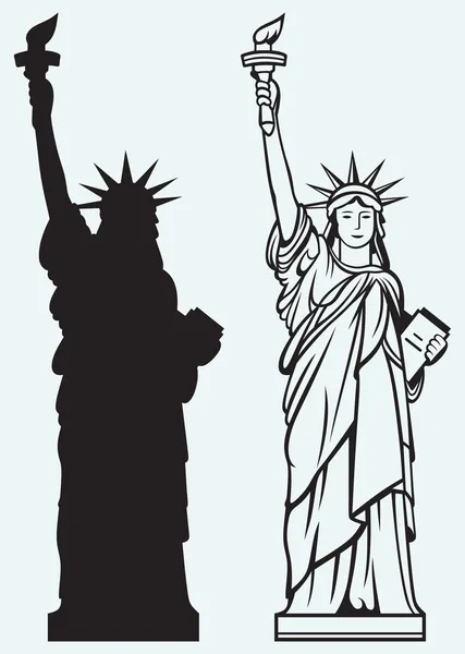 Statue de la liberté — Image vectorielle