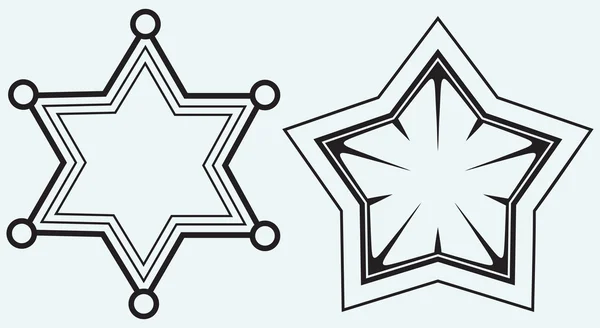 Symbole étoile — Image vectorielle