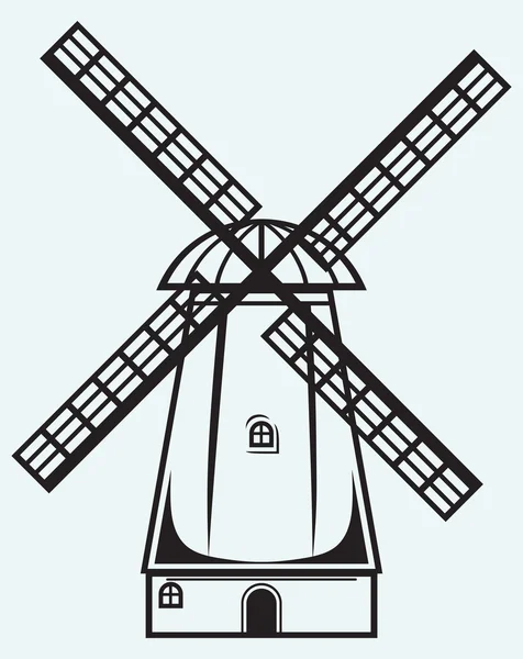 Symbol mlýn — Stockový vektor
