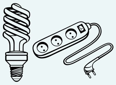 enerji tasarruflu ampul ve yüksek voltaj