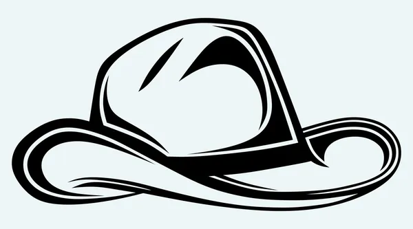 Sombrero de vaquero — Vector de stock