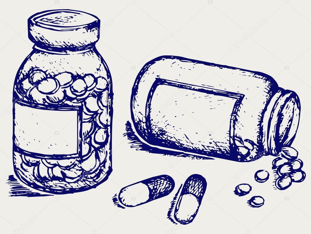 Pill bottle Stock Illustration by ©Kreativ 41419139
