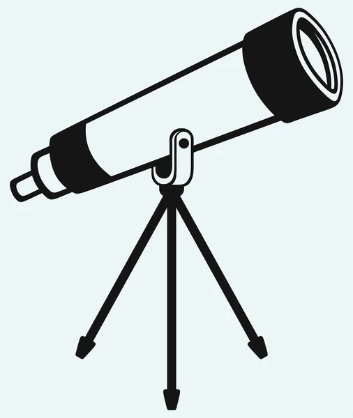 Teleskop i stativ — Stock vektor