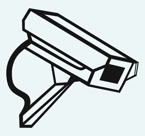 Κάμερα παρακολούθησης εξωτερικού χώρου — Διανυσματικό Αρχείο