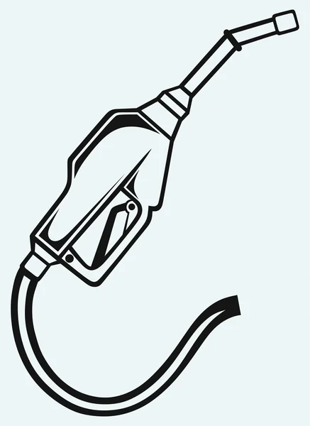 Ugello. Benzina combustibile — Vettoriale Stock