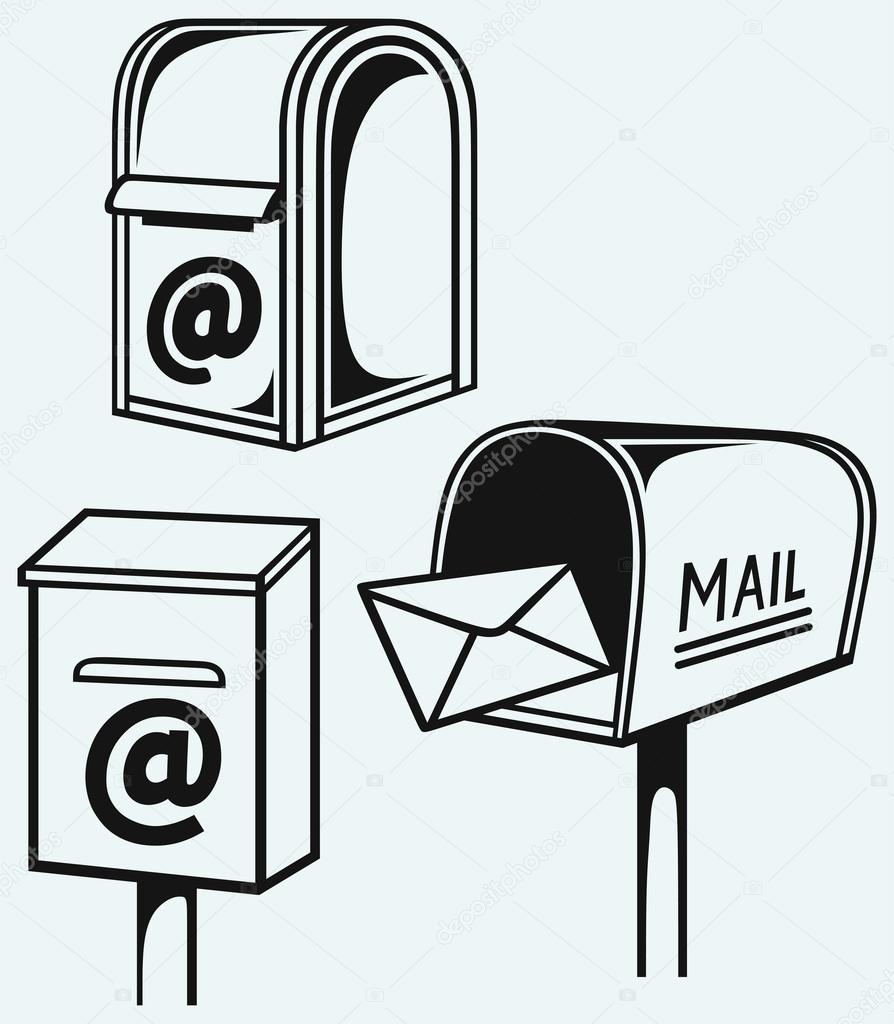 Open Mailbox with letters