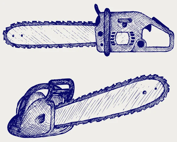 Chainsaw — Stock Vector