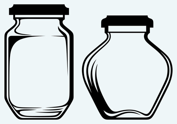 Glass jars