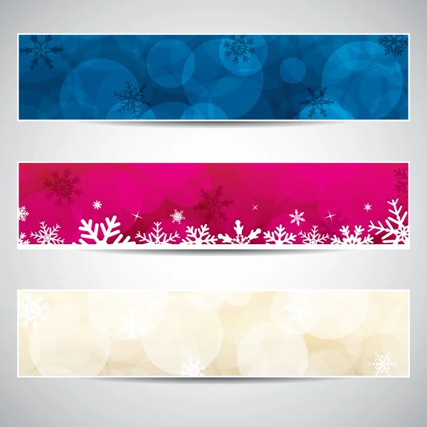 Jul banners — Stock vektor