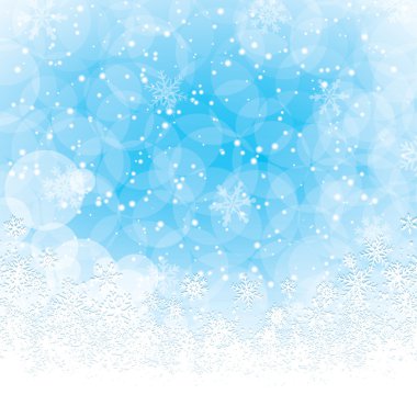 Mavi Noel arkaplanı