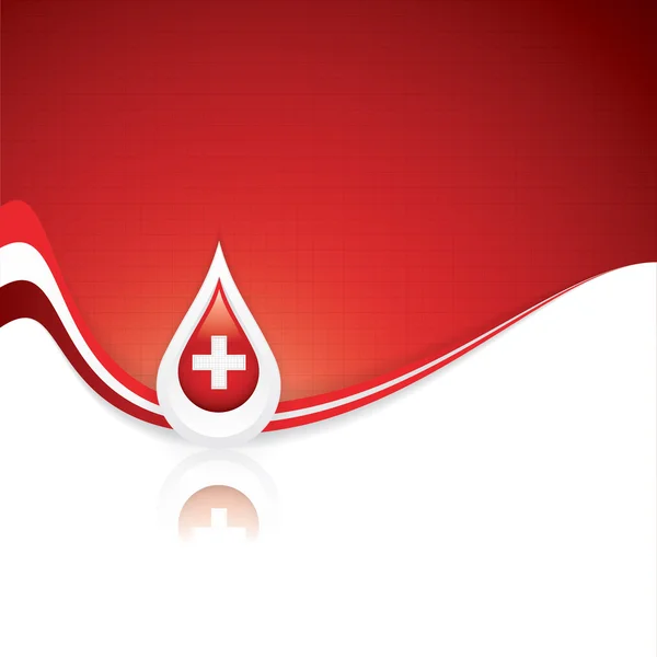 Blood donation — Stock Vector