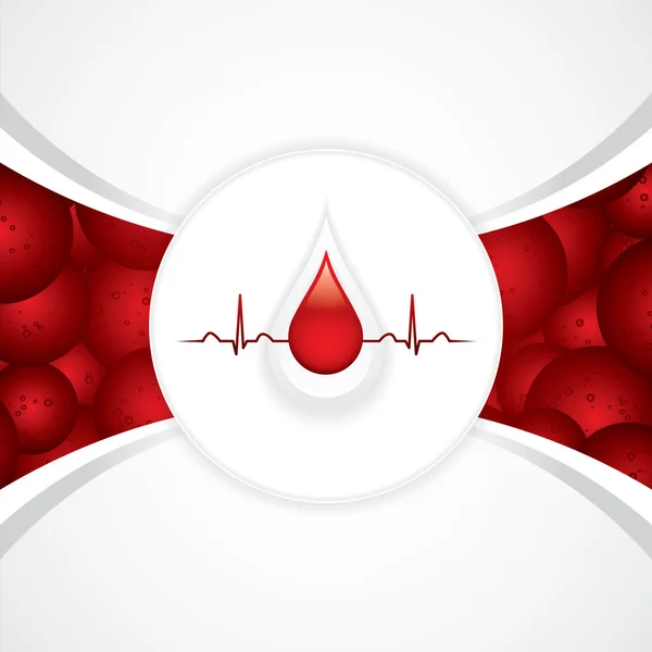 Oddawanie krwi — Wektor stockowy