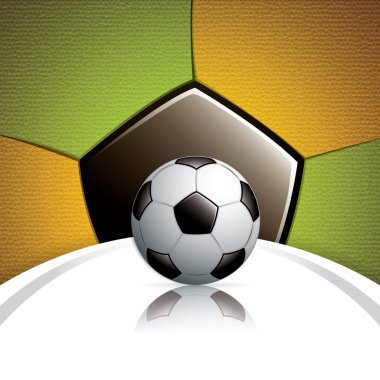 Futbol topu arka plan