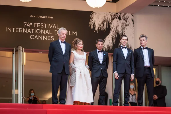 Cannes Γαλλια Ιουλιου 2021 Emanuele Arioli Blanche Gardin Bruno Dumont — Φωτογραφία Αρχείου