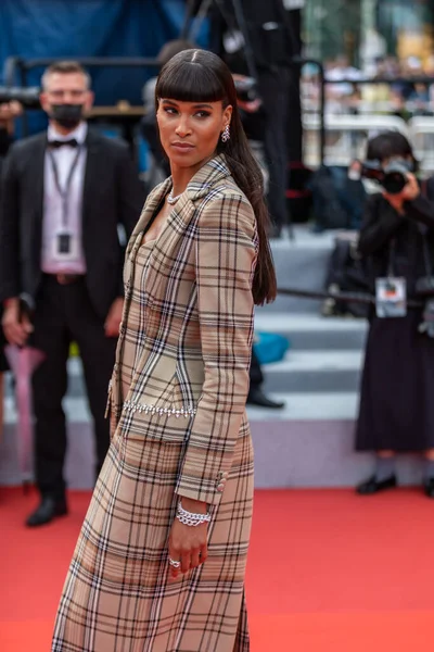 Cannes France July 2021 Cindy Bruna Attends Les Intranquilles Restless — Stock Photo, Image