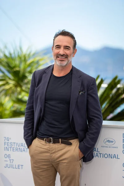 Cannes Γαλλια Ιουλιου 2021 Jean Dujardin Παρευρίσκεται Στο Φωτοτυπικό Έργο — Φωτογραφία Αρχείου