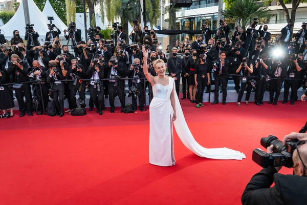 Cannes Francia Luglio 2021 Sharon Stone Partecipa Alla Proiezione Finale — Foto Stock