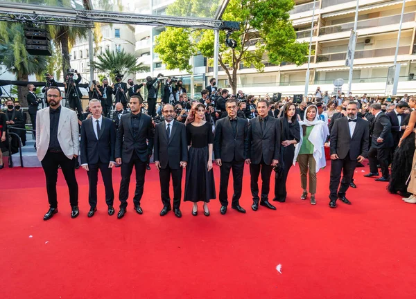 Cannes Frankrike Juli 2021 Röd Matta Avslutningsceremoni Den Årliga Filmfestivalen — Stockfoto
