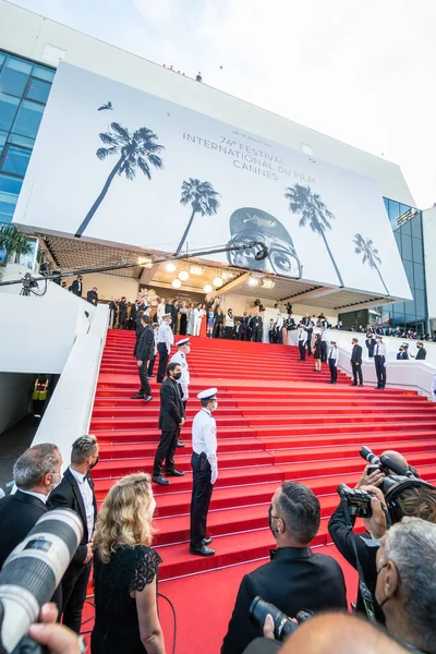 Cannes France Juillet 2021 Les Membres Juillet Assistent Projection Finale — Photo