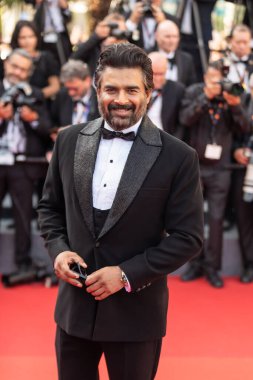 CANNES, FRANCE - 17 Mayıs 2022: Madhavan 