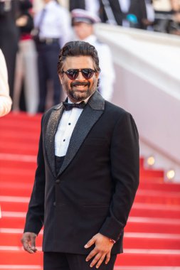 CANNES, FRANCE - 17 Mayıs 2022: Madhavan 