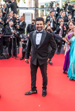 CANNES, FRANCE - 17 Mayıs 2022: Madhavan 