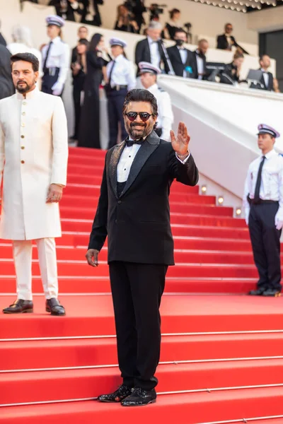 Cannes France Mai 2022 Madhavan Participe Projection Final Cut Coupez — Photo